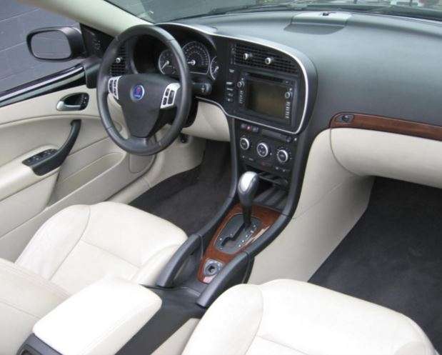 Leather Interior Parchment Saab 9 3 Cv 2003 2012