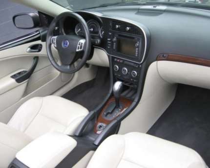 Interieur cuir Parchemin Saab 9.3 cabriolet 2003-2012 Accessoires saab