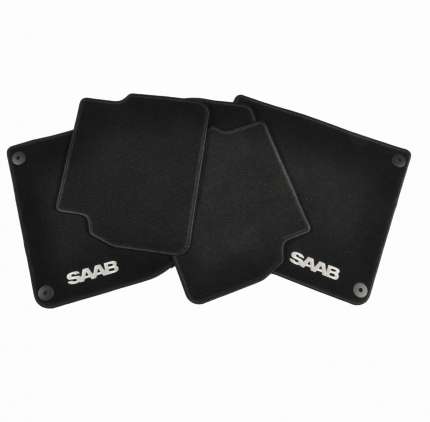 Juego de alfombras de tela saab 9.3 2008-2012 Accesorios saab