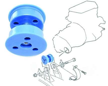 Consolidated bushing gearbox mount SAAB 9000 Engine mounts