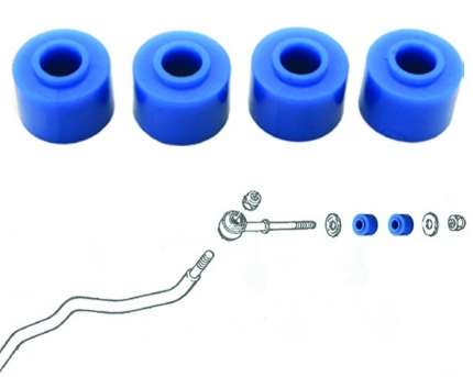 Silent blocs renforcés barre stabilisatrice avant saab 9000 Suspension / Chassis