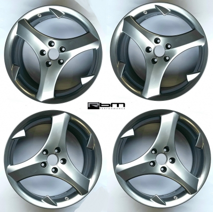 Juego completo 4 forged aros SAAB SVO 18 pulgadas para SAAB 900,9.3,9.5 Aros de aluminio