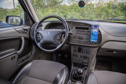 Phone holder for Saab 900 NG and 9-3 SAAB