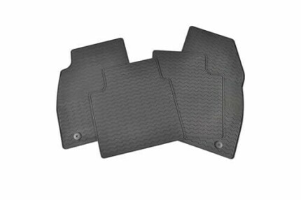 Set of rubber floor mats for Saab 9.5 NG 2010-2011 saab gifts: books, saab models and merchandise