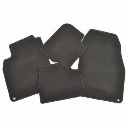 Complete set of textile interior mats saab 9.3 convertible (black) SAAB Accessories