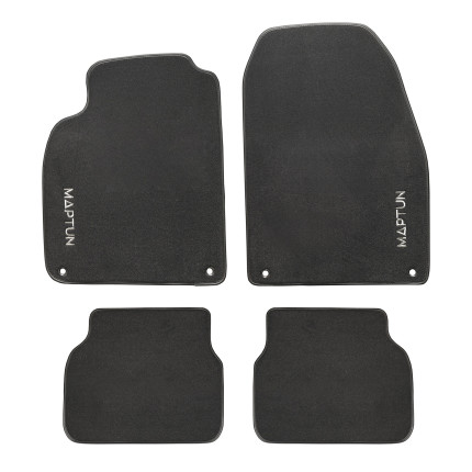 Complete set of MapTun grey textile interior mats for saab 9.5 1998-2007 SAAB Accessories