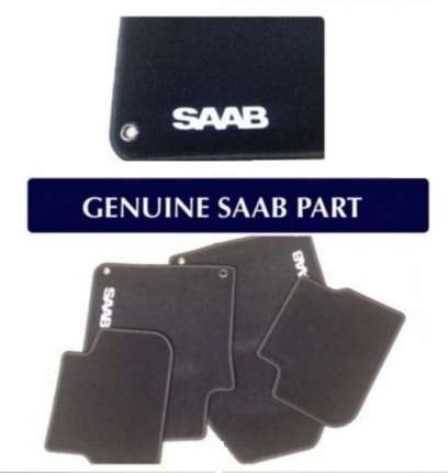 Complete set of textile interior mats saab 9.3 CV 2008-2012 SAAB Accessories
