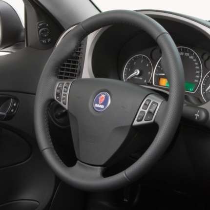 Saab leather Steering wheel for SAAB 9.3 2006-2012 SAAB Accessories